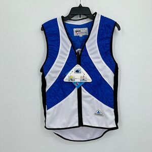 Techniche International Hyperkewl Velo Cycling Vest Mens M Blue NOS Water Cooled